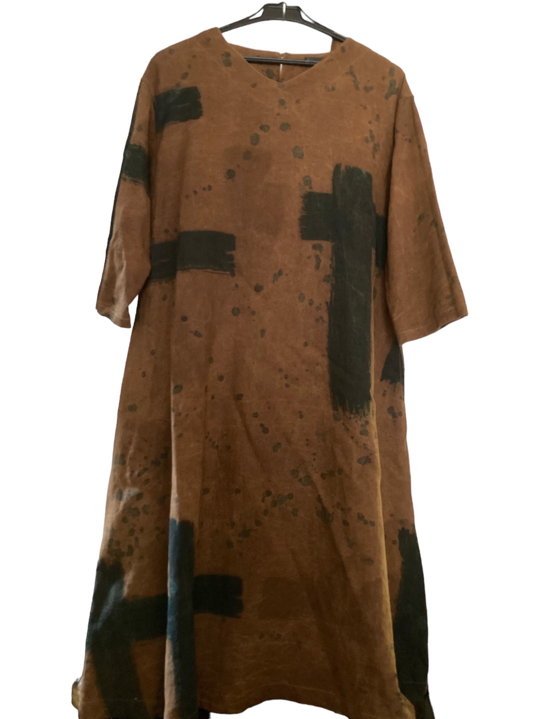 ●広告旗のトップス●柿渋染め● 布美人＞柿渋染め 洋服とバックの販売会 - 京成百貨店｜茨城県水戸市