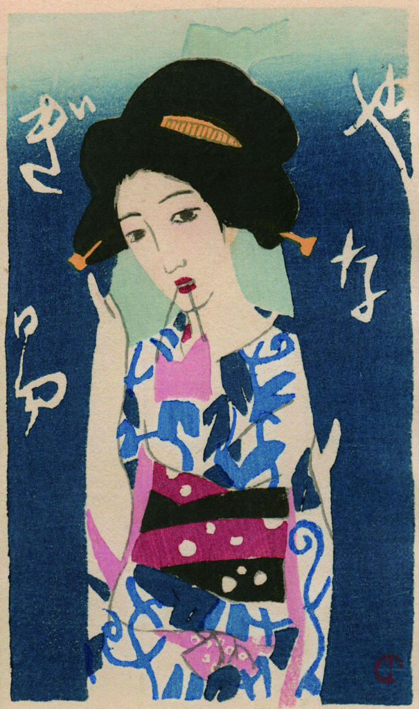 竹久夢二 Yahoo!オークション -「竹久夢二 版画」(石版画、リトグラフ) (版画)の リトグラフの通販 真作　版画　リトグラフ　竹久夢二　【若草の少女】　限定250部 新額 額装 インテリア　大正ロマン