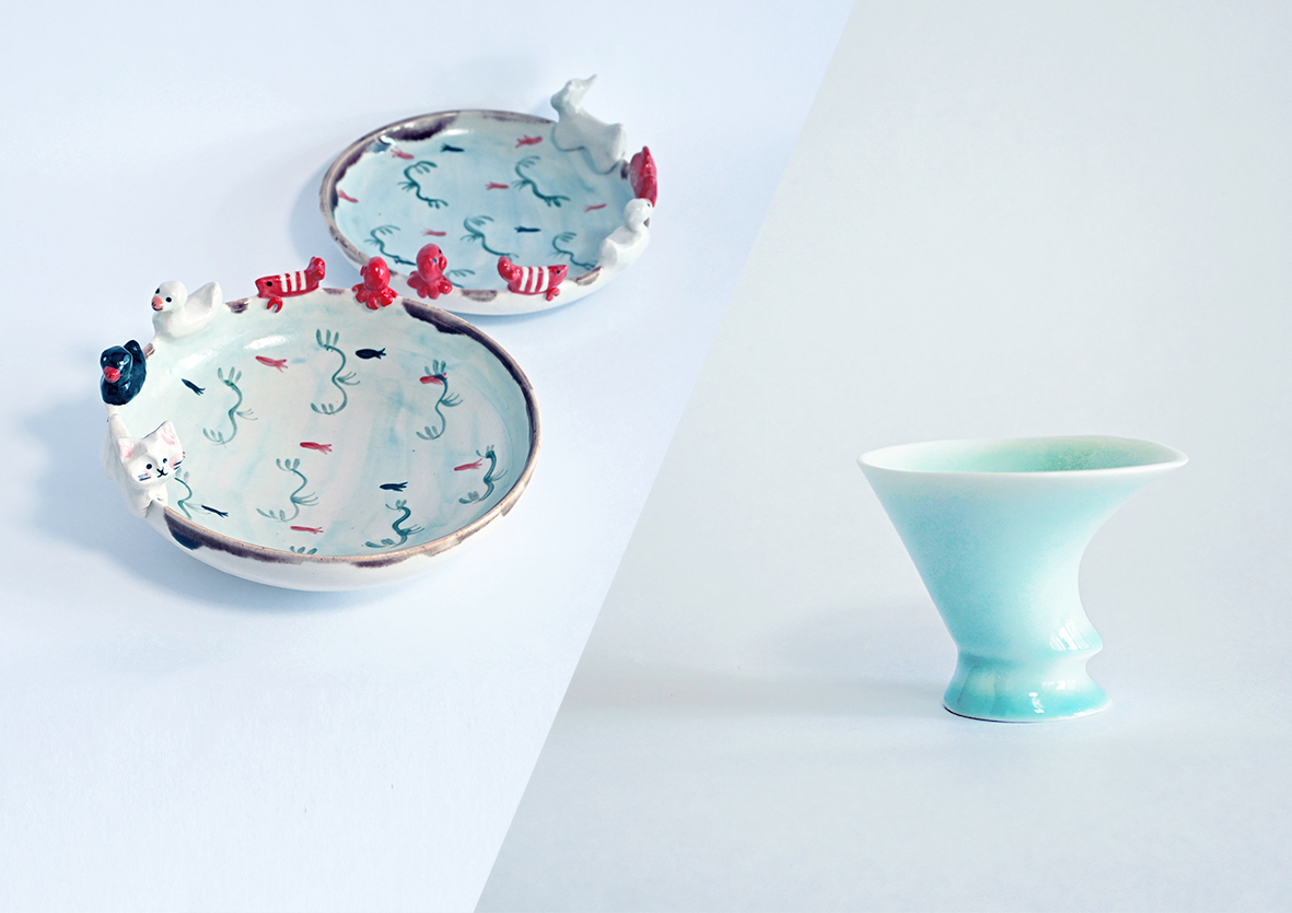 君と見た海― 梶田慶・李志杰 作陶展 - 京成百貨店｜茨城県水戸市