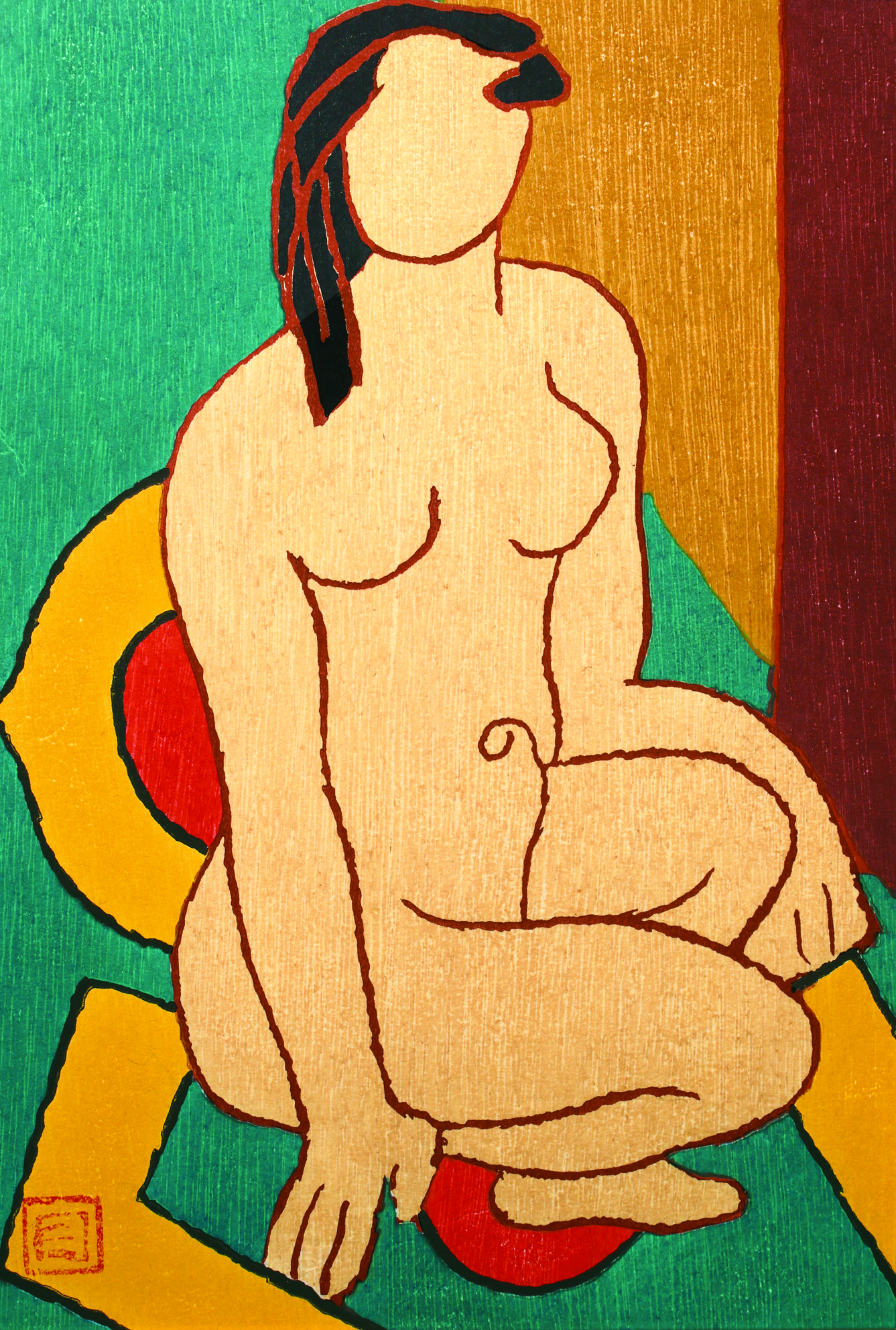 熊谷 守一、裸婦、希少・限定額装用画集画 熊谷守一版画展～画壇の仙人～ - 京成百貨店｜茨城県水戸市