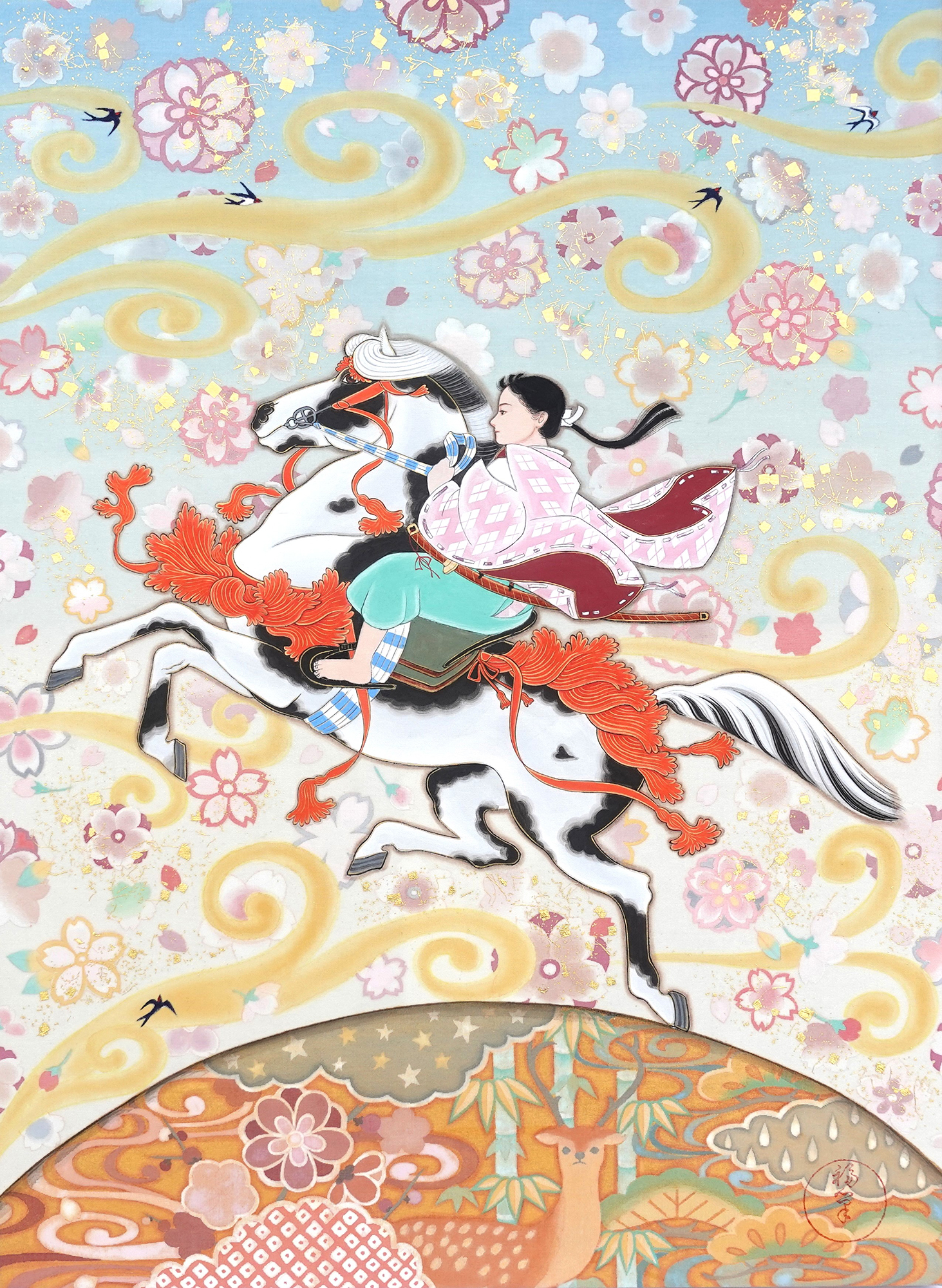 中沢梓 大和絵展～新春万福～ - 京成百貨店｜茨城県水戸市