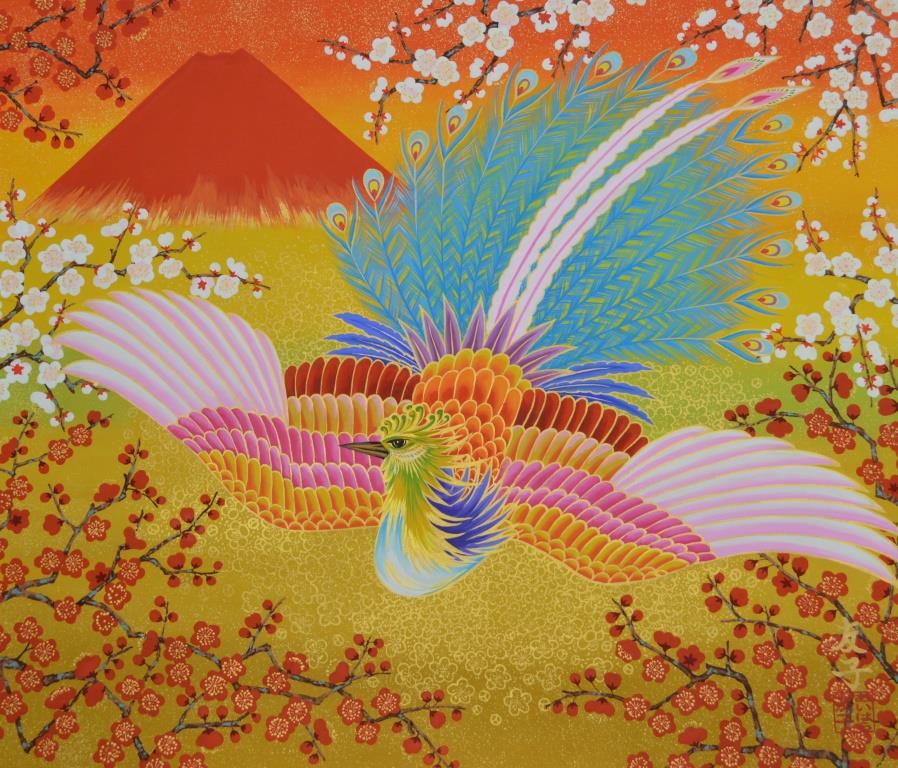 幸せと生きがいを求めて～あいはら友子 赤富士絵画展 - 京成百貨店 