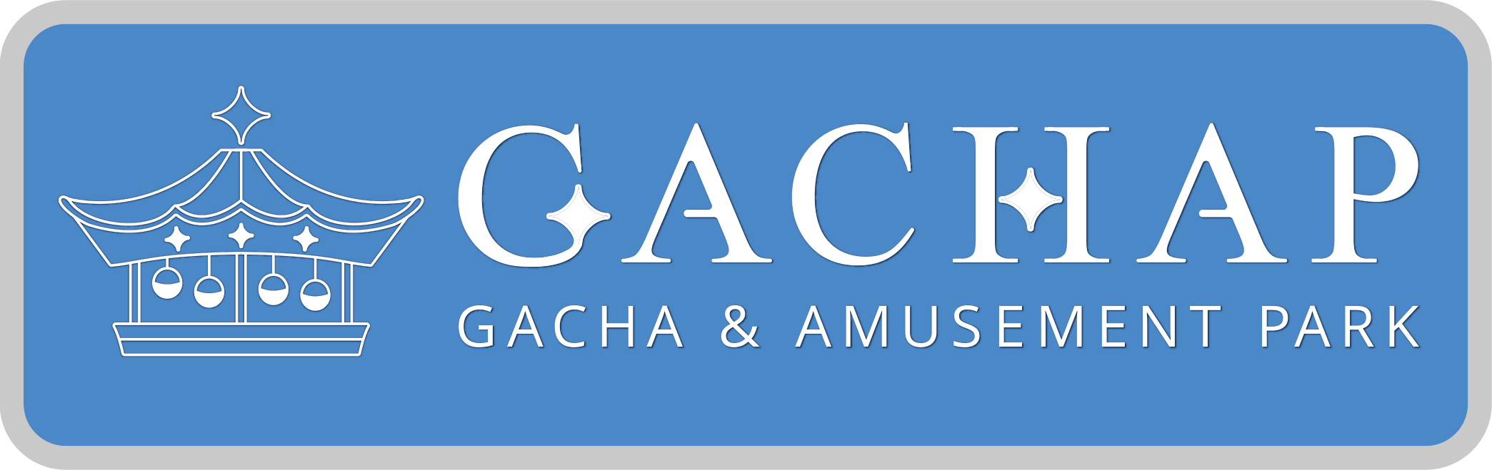 GACHAP GACHA ＆ AMUSEMEMT PARKロゴ